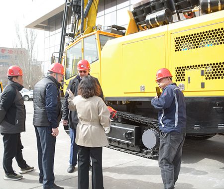 Visite de notre usine par des clients de Russie